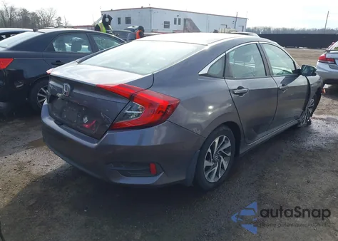 2016 Honda Civic Ex from USA, damaged, VIN 19XFC2F73GE234524